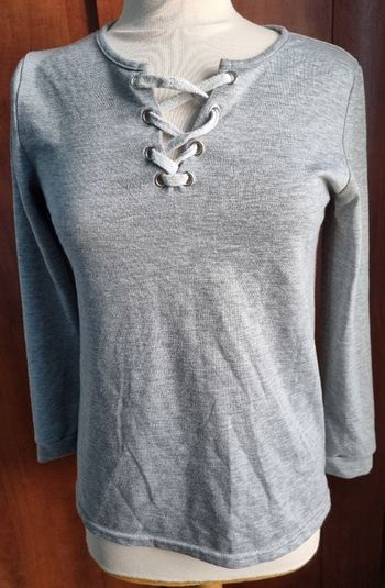 Sweat gris taille S