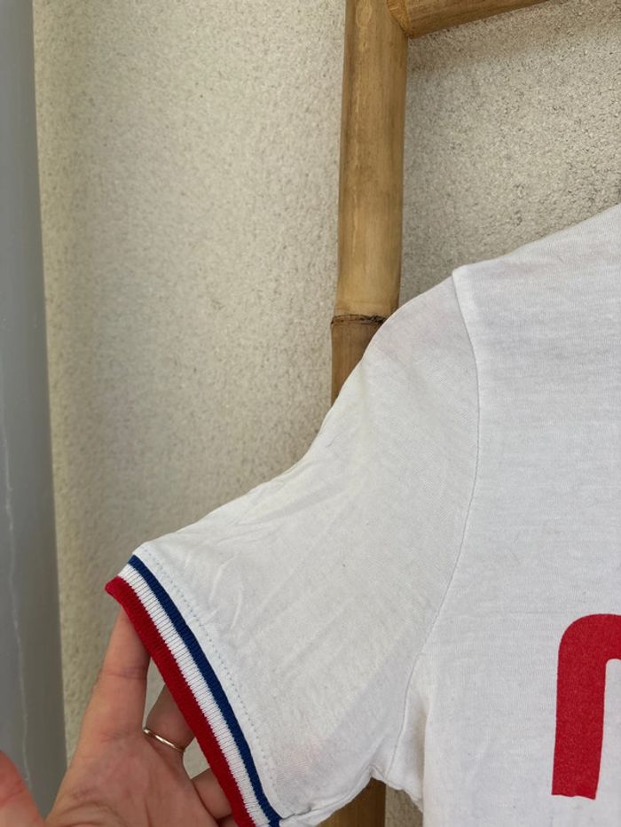 t shirt blanc et rouge Nasa - photo numéro 3