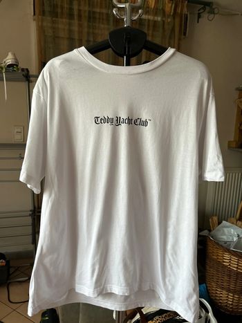 Teeshirt blanc Teddy Yacht Club