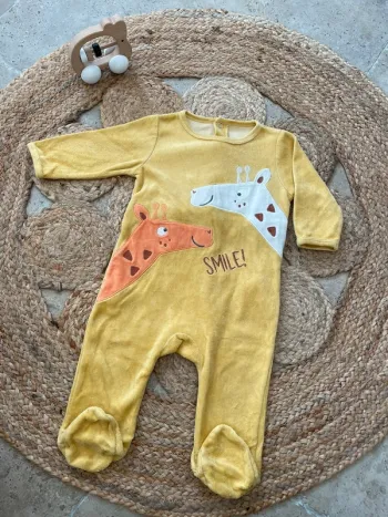Pyjama velours 6 mois