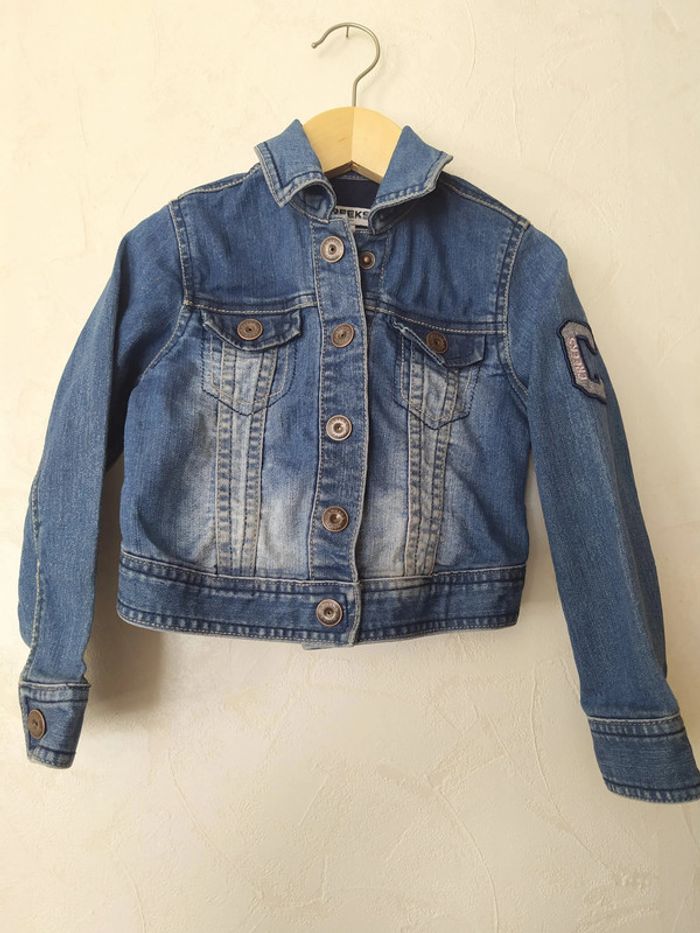 Veste Jean avec broderies Creeks
