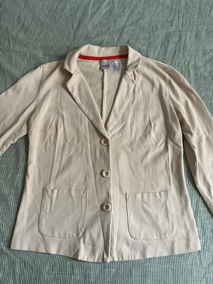 Blazer beige heine 34