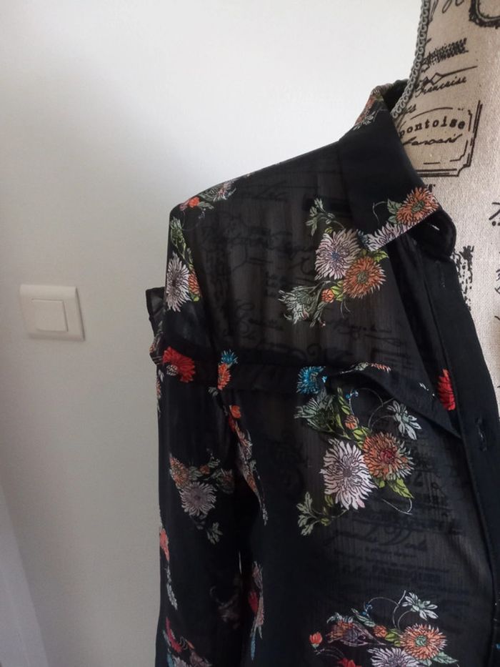 Chemise longue transparente edc - photo numéro 3