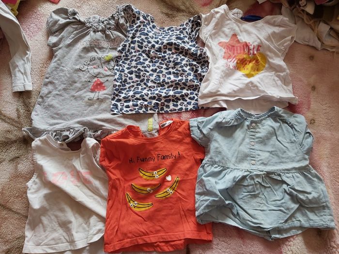 Tee-shirt fille 12 mois - photo numéro 8