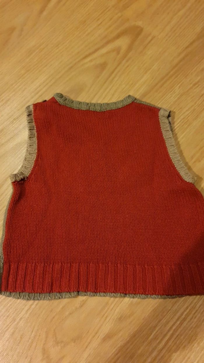 pull sans manche tao habille 18 mois - photo numéro 3
