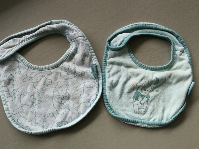 Lot de 17 bavoirs naissance - photo numéro 4