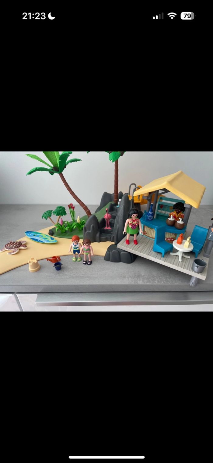 Île avec vacanciers playmobil 6979 - photo numéro 5