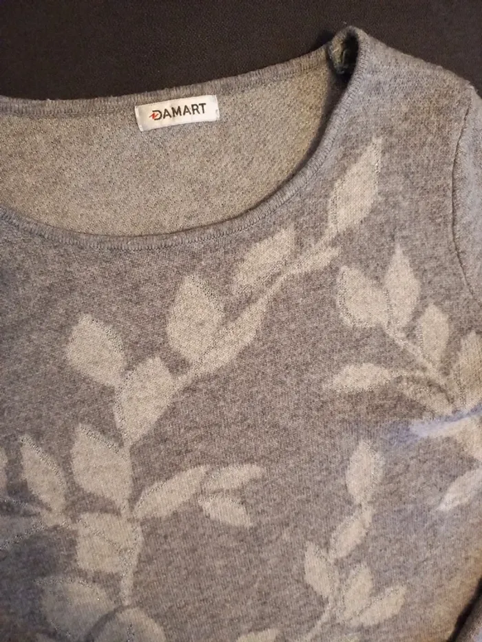 Pull gris femme T34/36 - photo numéro 13