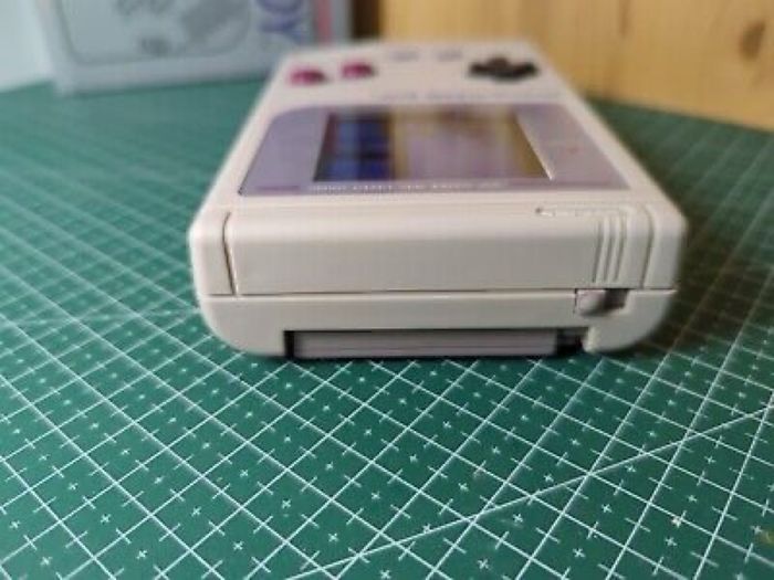 Nintendo Game Boy Console Portable Écran IPS Rétro Éclairé Grise DMG-01 GB - photo numéro 5