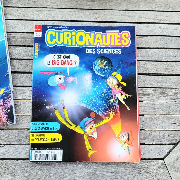 Lot de 9 Curionautes des sciences - photo numéro 8