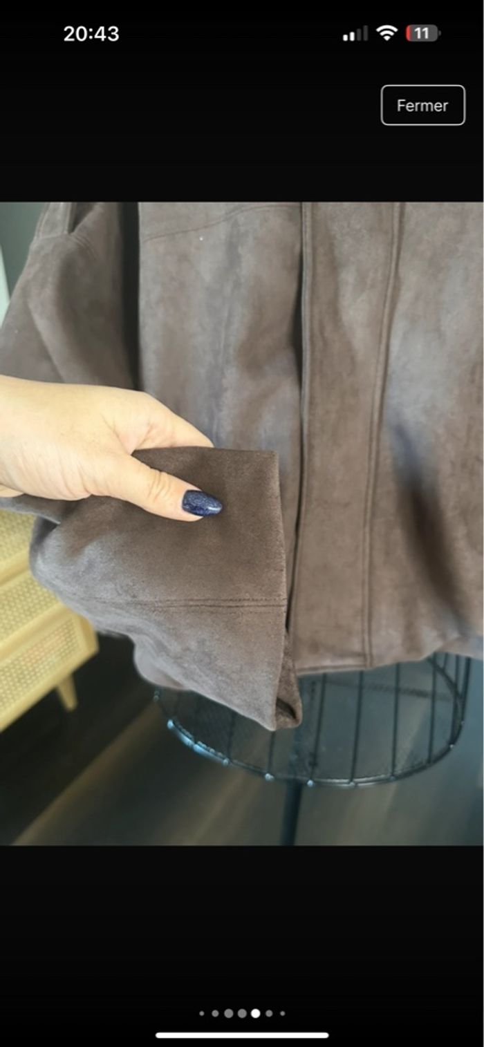 Veste marron (dupe Zara) - photo numéro 7