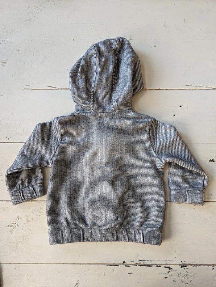 Sweat zippé épais 18 mois - photo numéro 2