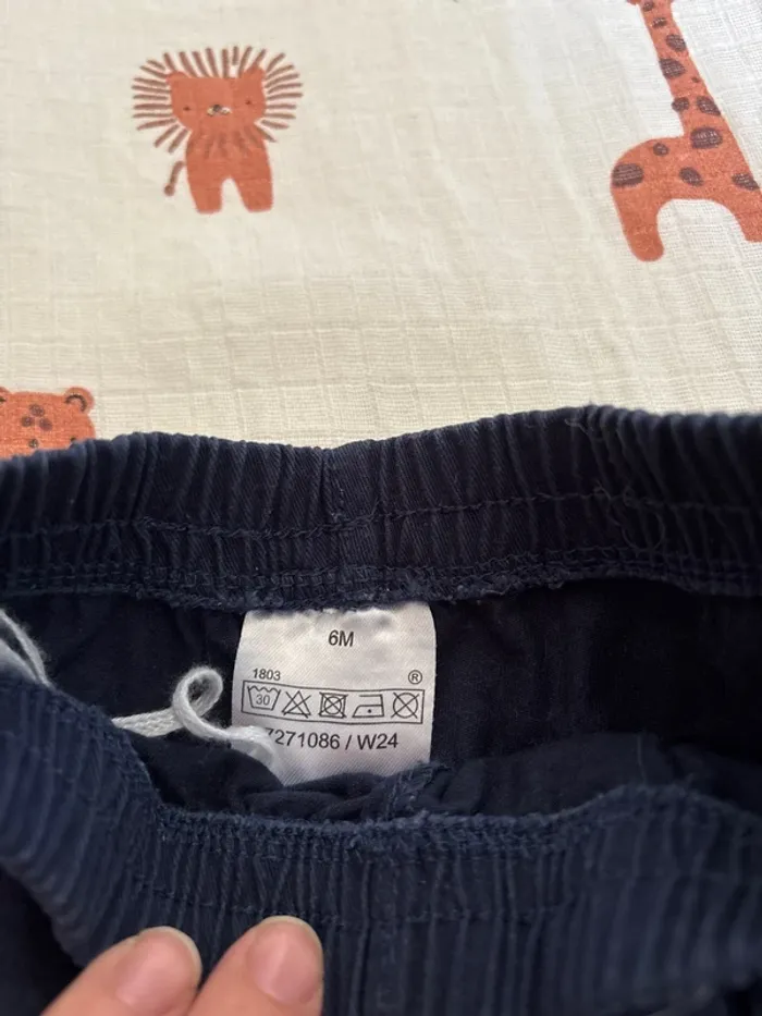 Lot de 5 pantalons 6 mois - photo numéro 7