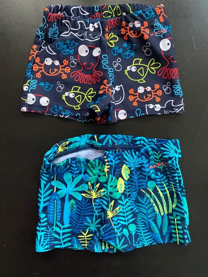 Lot de 2 caleçons de bain Nabaiji