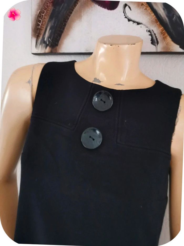 très belle robe taille 38 etam noir - photo numéro 8