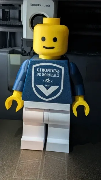 Figurine Géante briques - Girondins de Bordeaux (20cm)
