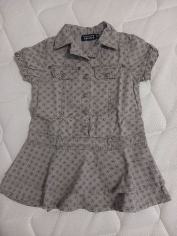 Robe grise 18/24 mois