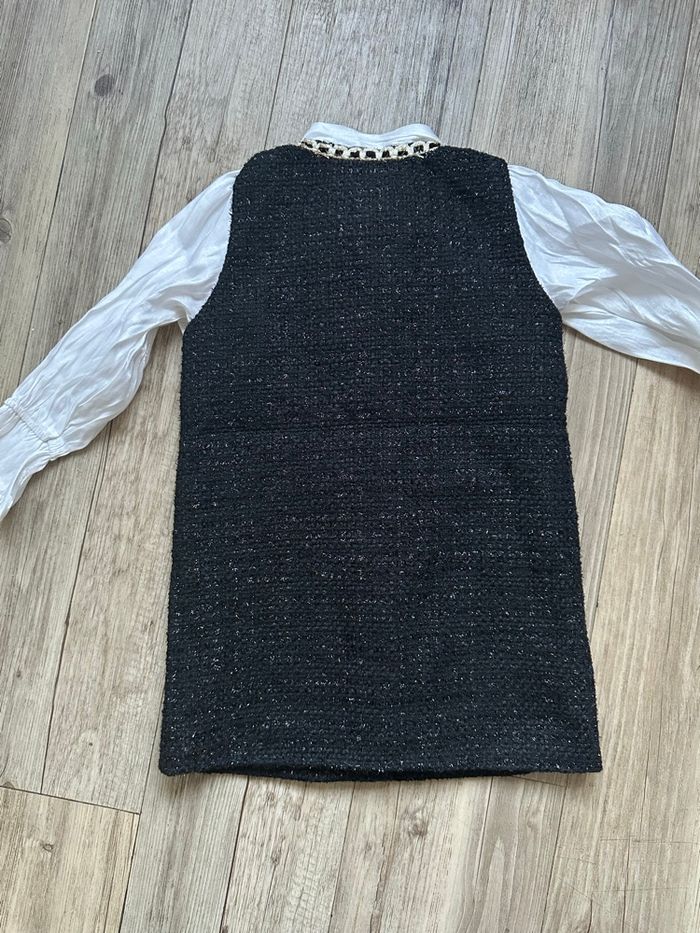 Robe chic fille avec chemise intégré taille 4 ans - photo numéro 4