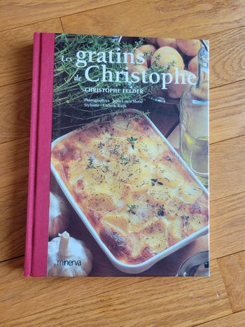 Livre cuisine : Les gratins de Christophe