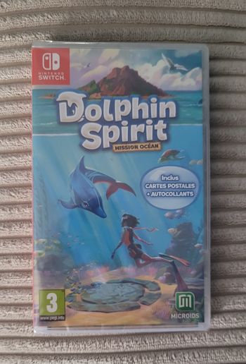 Jeu Nintendo Switch Dolphin Spirit neuf sous blister