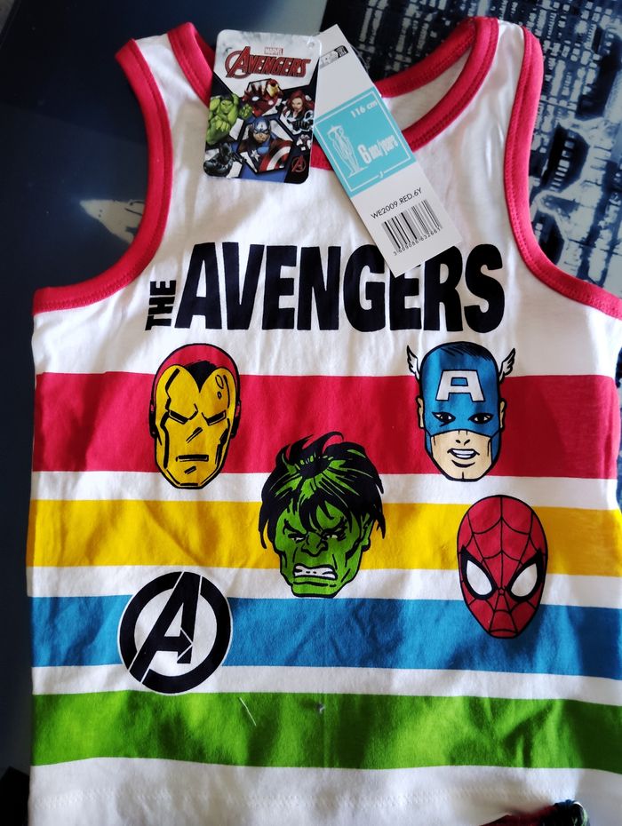 Ensemble 2 pièces été Marvel Avengers - photo numéro 2