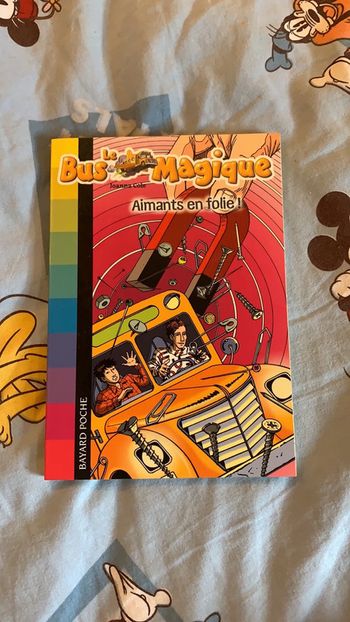 Livre Le bus magique - aimants en folie