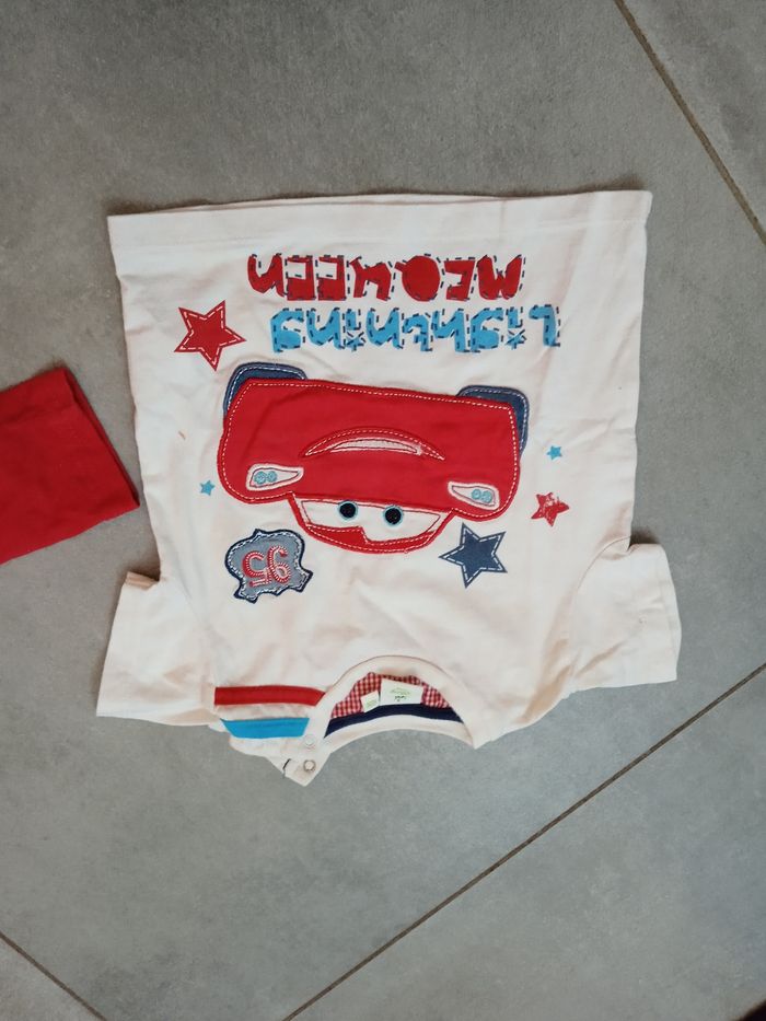 Lot de 2 articles garçon cars neuf licence Disney - photo numéro 2