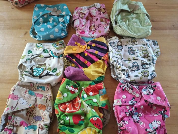 Lot 9 couches  te1 evolutive