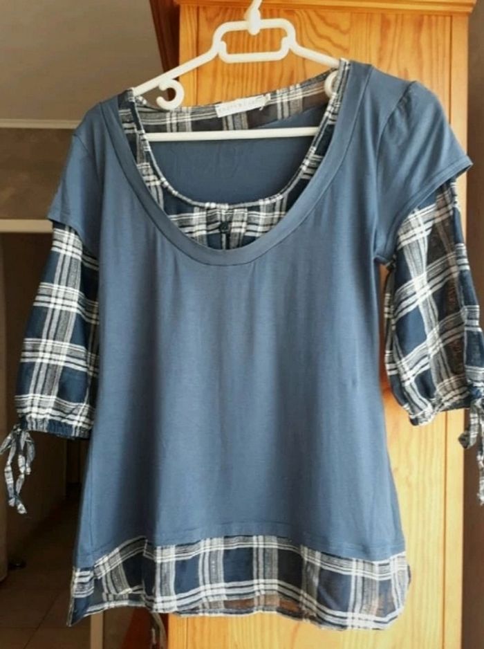Tee-shirt effet 2 en 1 Cachecache taille 4