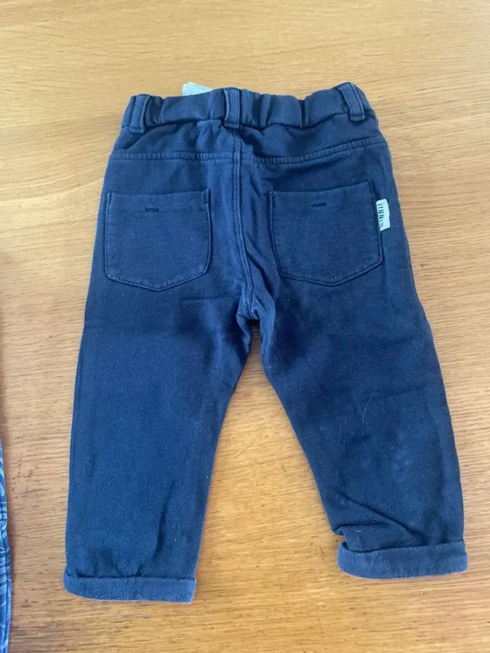 Lot 4 pantalons coton 12 mois - photo numéro 11