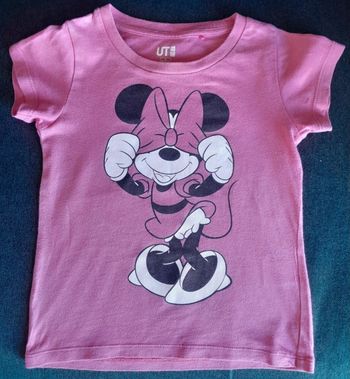 Tee-shirt Minnie Mouse, série Disney, 3 ans, Uniqlo