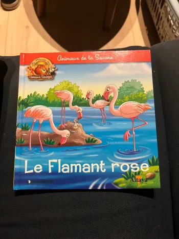 Livre pour enfants altaya le flamant rose