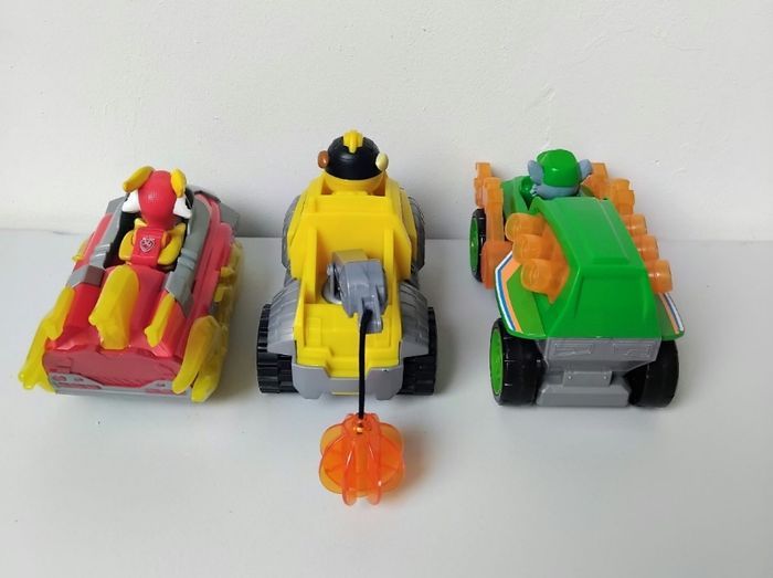 PAT PATROUILLE Lot Voitures Sonores et Lumineuses 🚗 - photo numéro 6