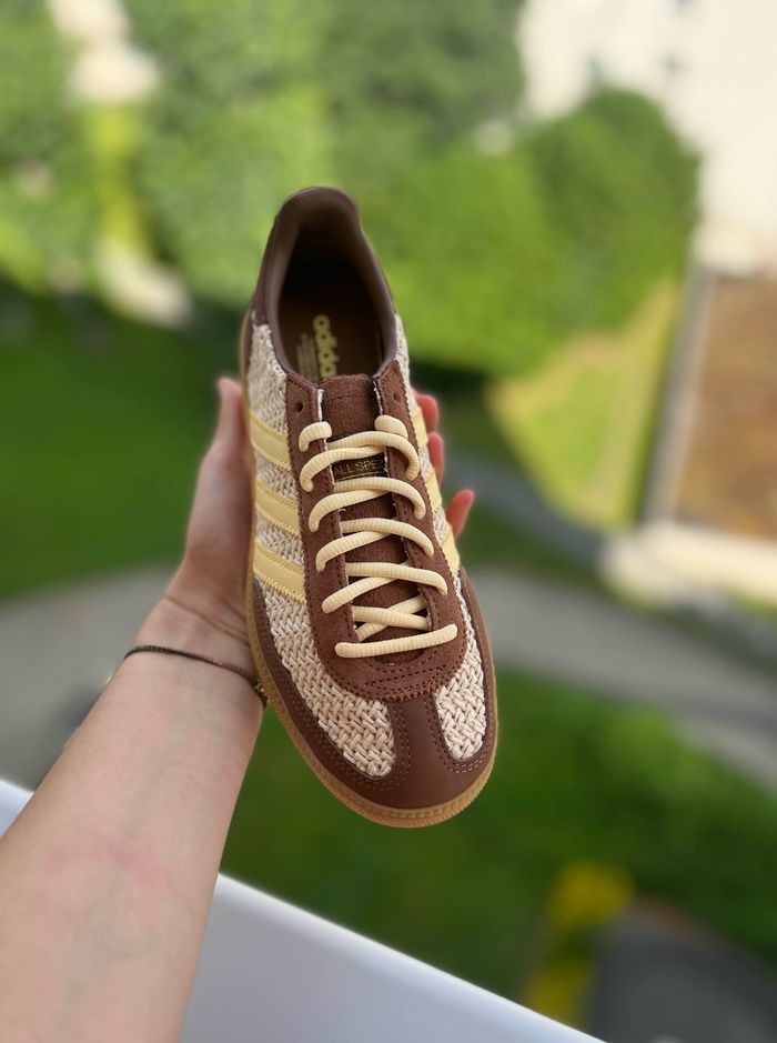 Adidas Originals Handball Spezial Preloved Brown / Orange Tint / Gum - photo numéro 3