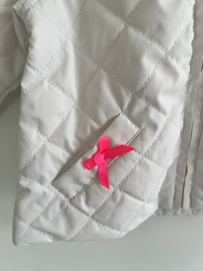 Veste à col zippé mi saison noeud rose orchestra - photo numéro 3