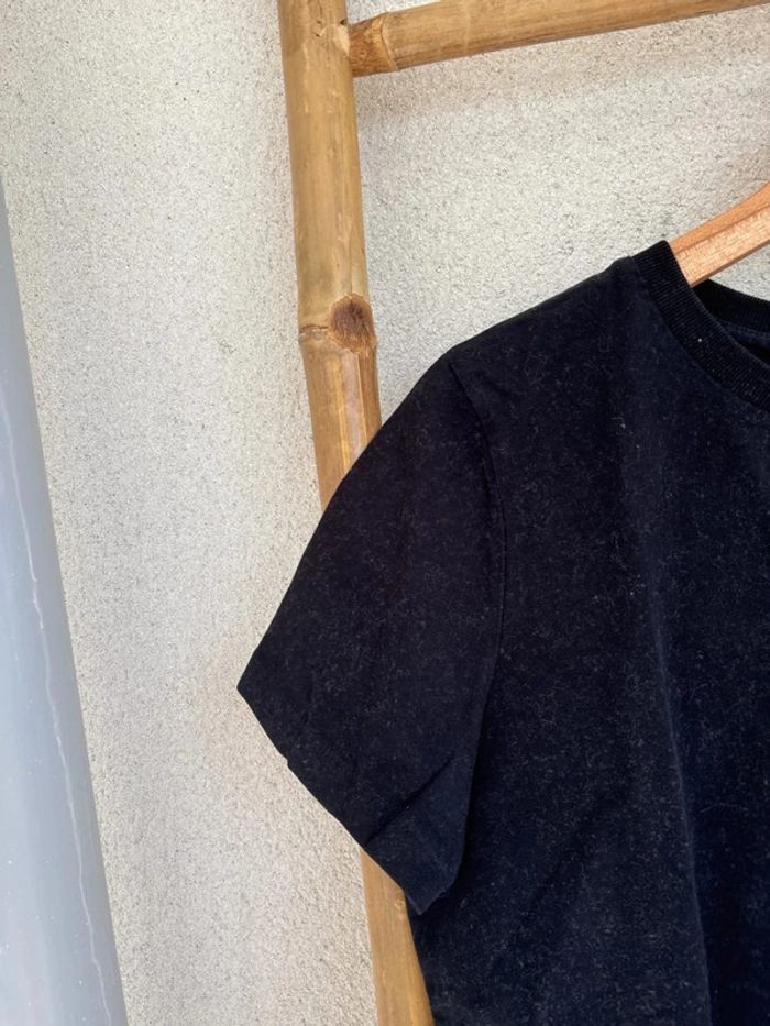 t-shirt noir uni superdry taille 38 - photo numéro 5