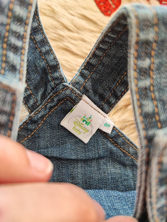 Ensemble Minnie robe jeans 6 mois - photo numéro 4