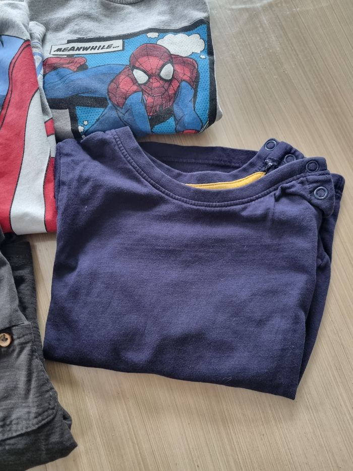 Lot 4 tee shirts ML - photo numéro 4