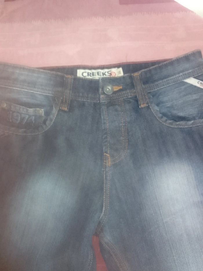 Jean pour hommes couleur bleu taille 36 marque Creeks. - photo numéro 6