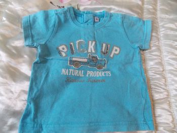 Tee shrit sans manches 6 mois