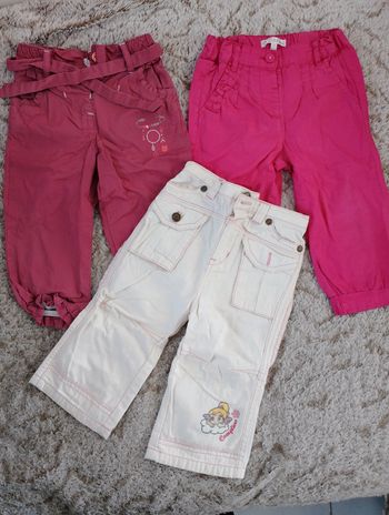 Lot pantalons 18 mois