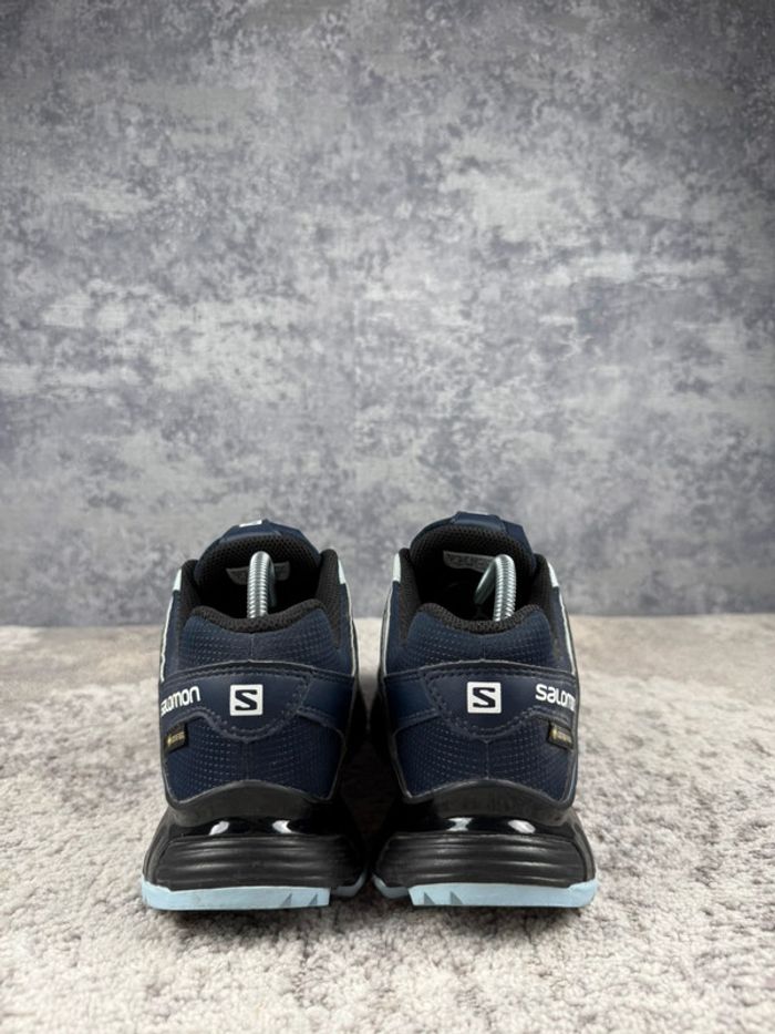 Salomon XT-Asama - Gore-Tex - Black & Blue & Navy Blue - photo numéro 4