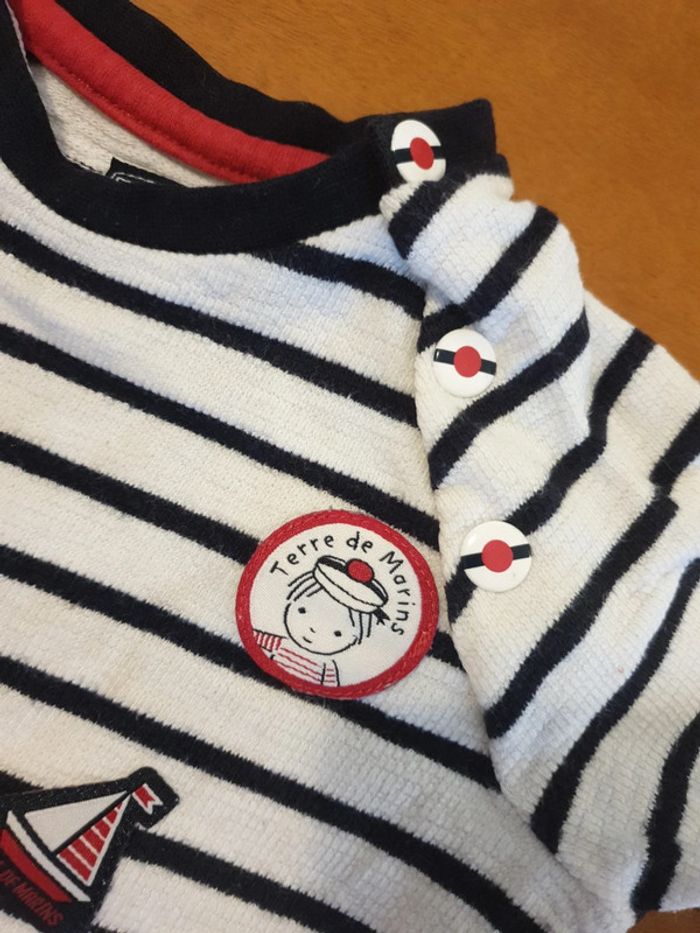 pull marin 6 mois 67 cm - photo numéro 3