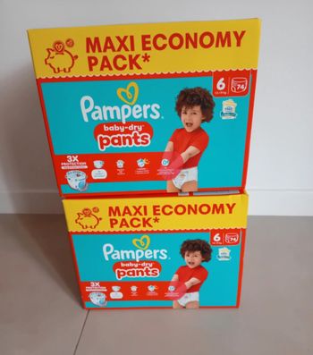 Pampers pants taille 6