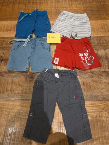 shorts 6mois