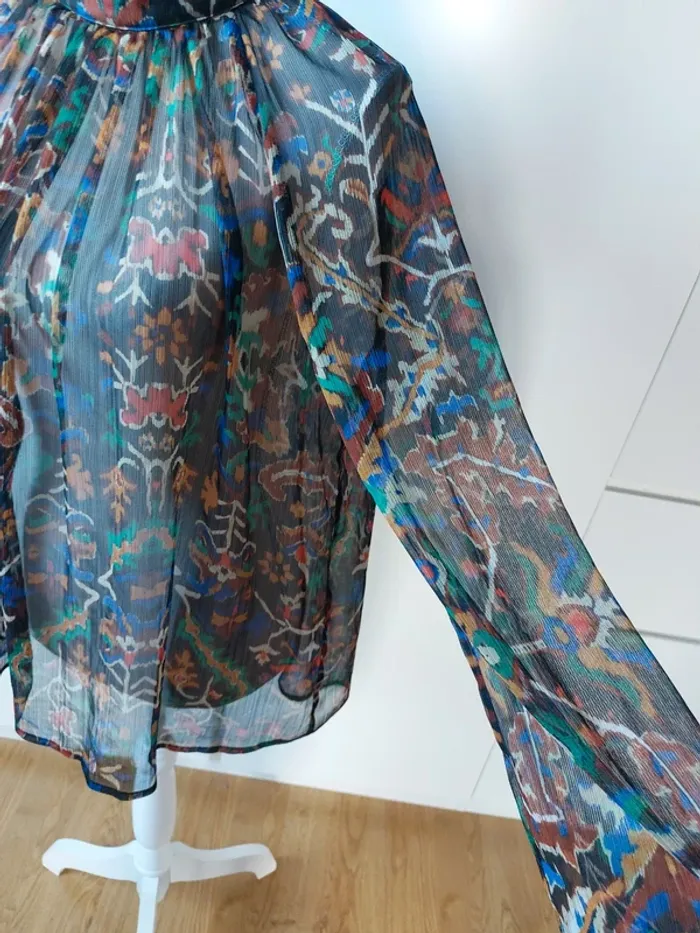 Magnifique blouse en voile - photo numéro 3