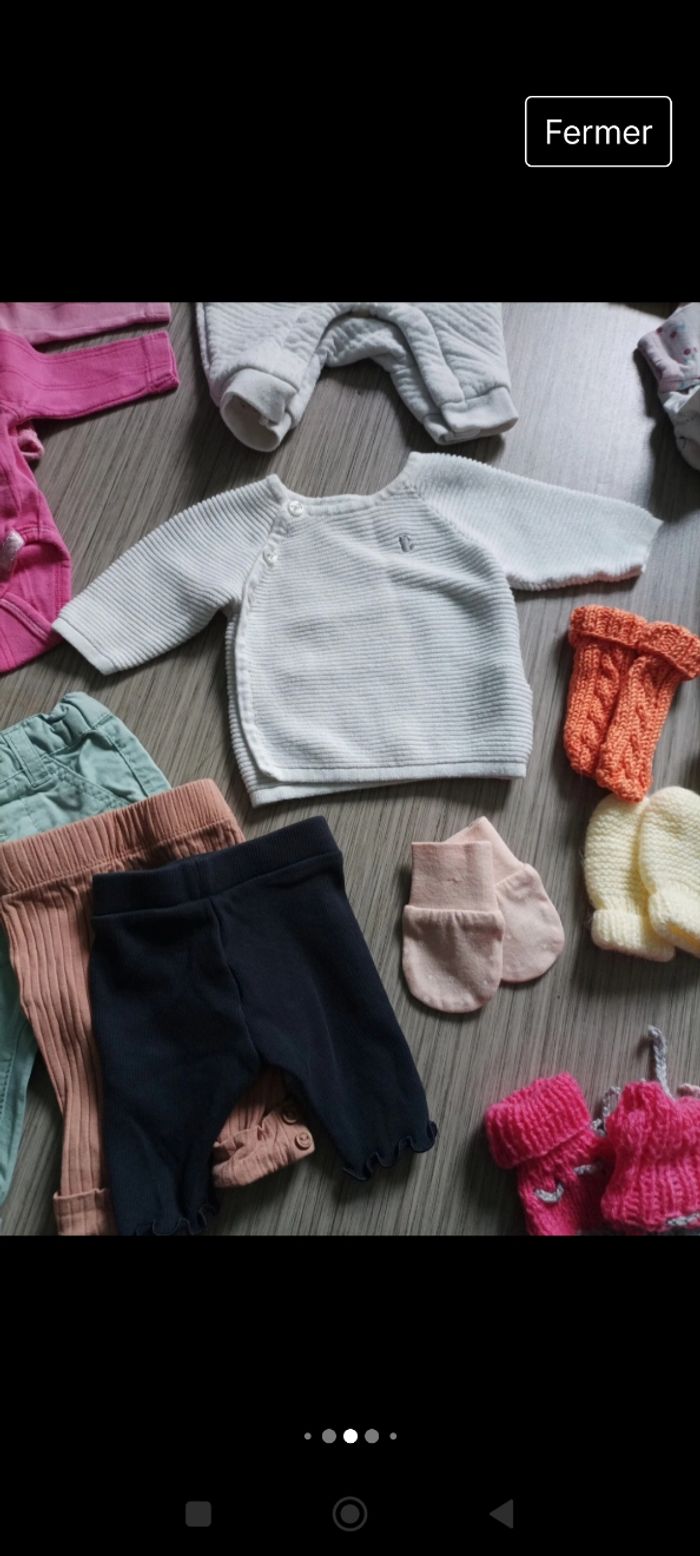 Vêtements 0/1m fille - photo numéro 4