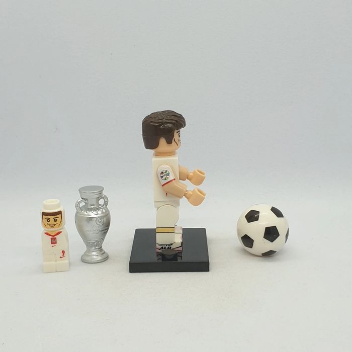 🎽 Figurine Footballeur Polonais - Robert Lewandowski - (Style Lego) 🎽 - photo numéro 4