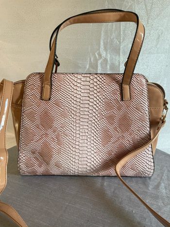 Sac David Jones effet python – Élégance garantie !