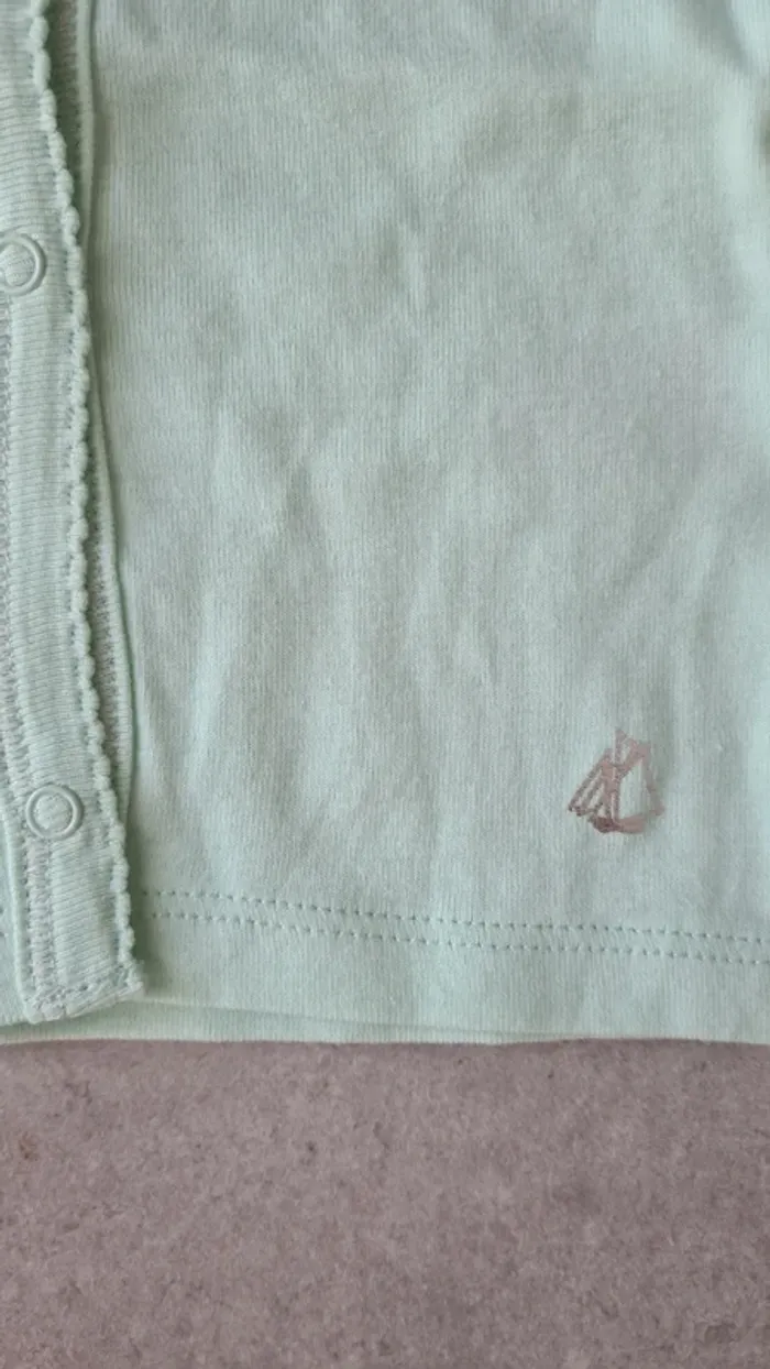 Gilet petit bateau 6 mois neuf avec etiquette - photo numéro 3